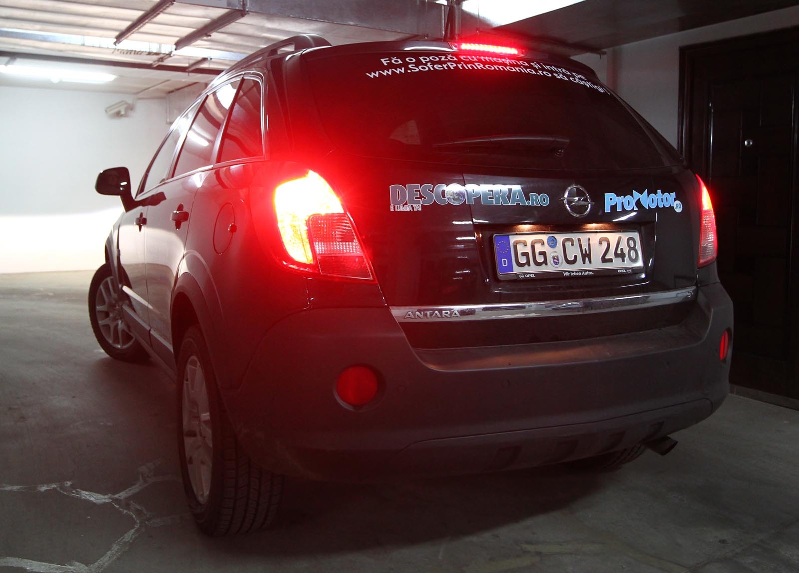 Start in cursa SOFER PRIN ROMANIA, cu noul Opel Antara