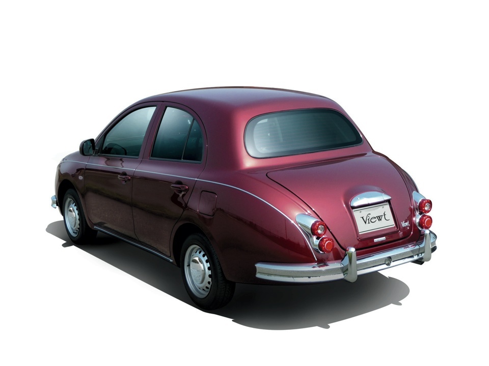 Mitsuoka Viewt se bazeaza pe noua generatie Nissan Micra, dar modificarile estetice sunt ample