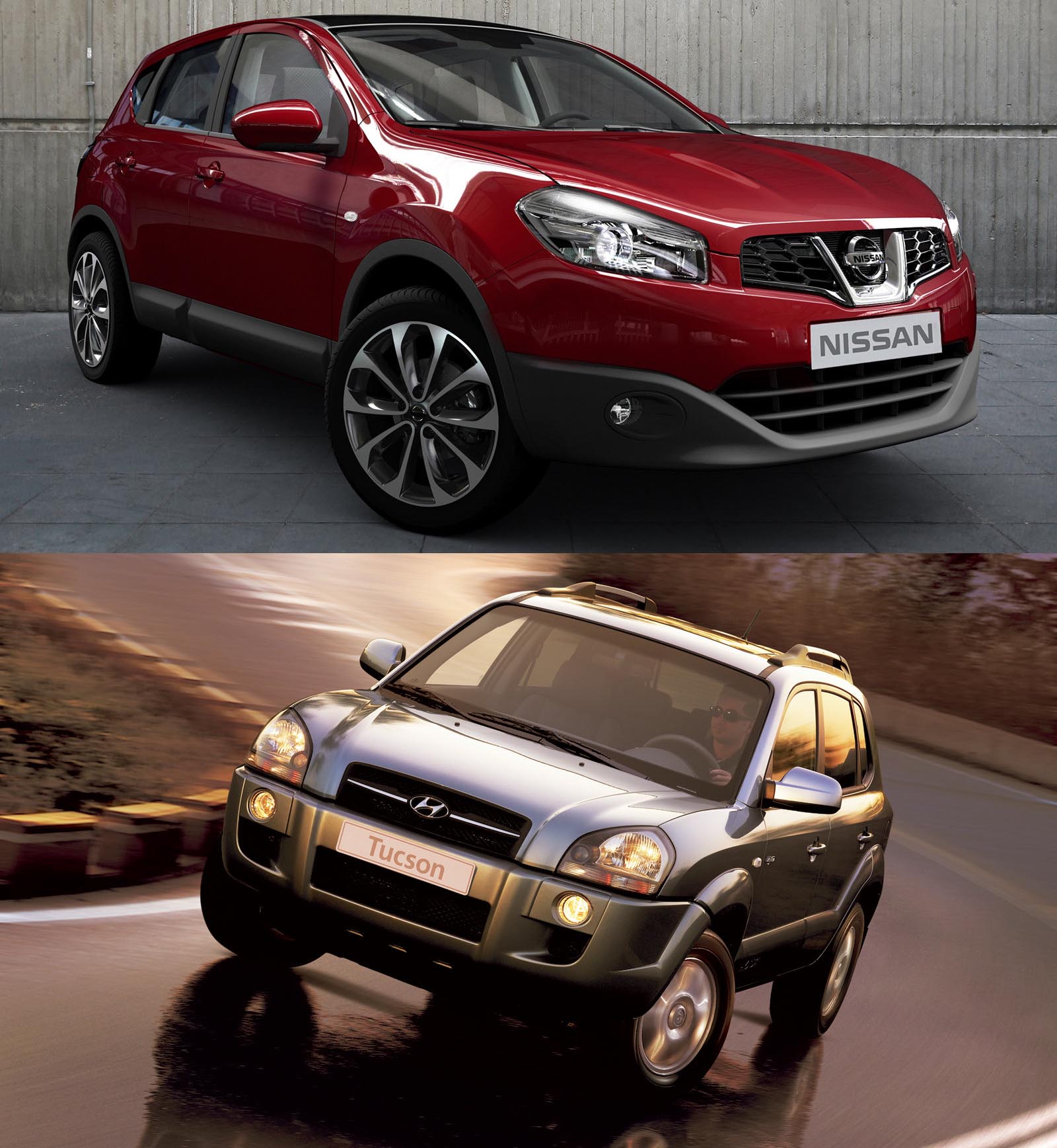 Qashqai si Tucson, vanzari bune