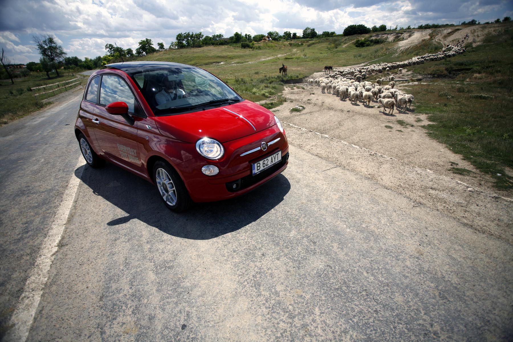 Fiat 500 - scos din spaţiul urban